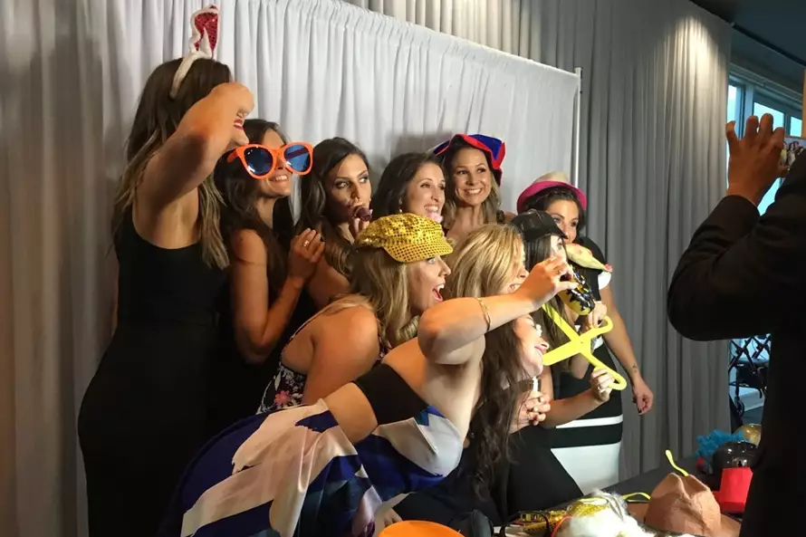 Photobooth lors d'un événement corporate